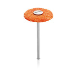 DIMO®PRO SLIM Polierscheibe. REF3376, Ø 24 x 4mm, 50 Stück inkl. 1 Mandrell. Politur und Feinausarbeitung von Tiefziehschienen; Hervorragend geeignet zur Herstellung von Alignern. Ausarbeitungsscheibe aus einer speziellen Elastomermischung mit feiner Faserstruktur; extrem lange Standzeit; Scheiben vor Gebrauch mit einem Abziehstein in Form bringen