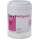 CaviWipes™ Desinfektionstücher Kanister Desinfektionstücher geeignet zur Desinfizierung von harten, nicht porösen Oberflächen nicht invasiver medizinischer Geräte. Desinfektion in drei Minuten; Bakterizid, viruzid, fungizid, tuberkulozid und levurozid; Niedriger Alkoholgehalt (unter 20%)